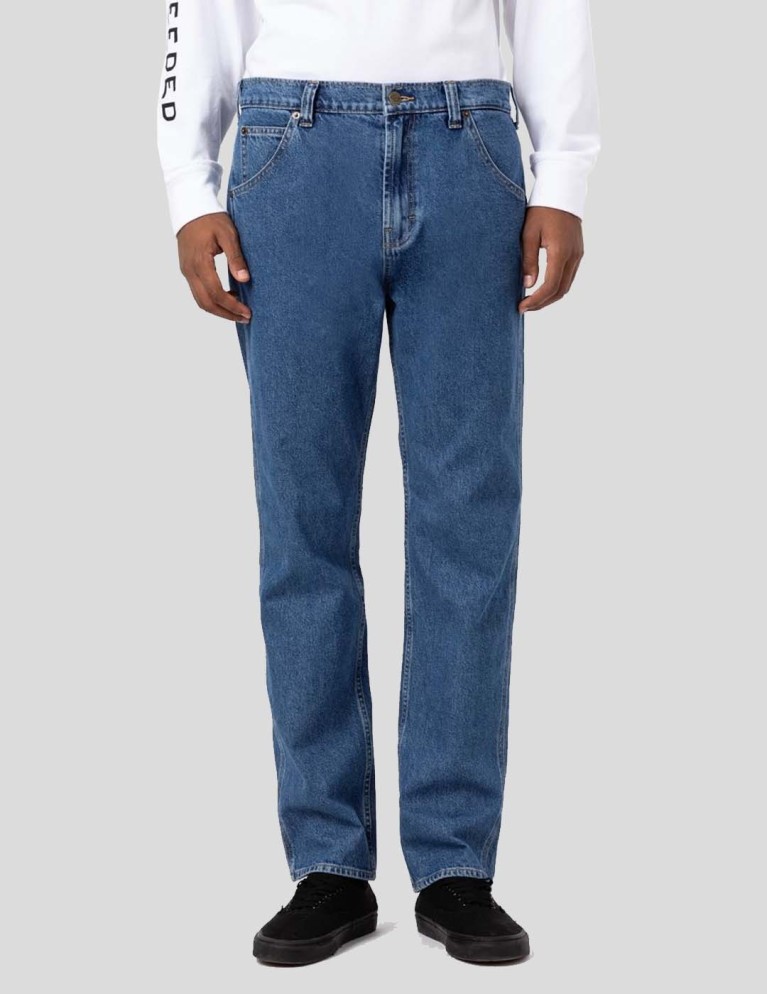 Pantalon DICKIES houston denim pant classic blue